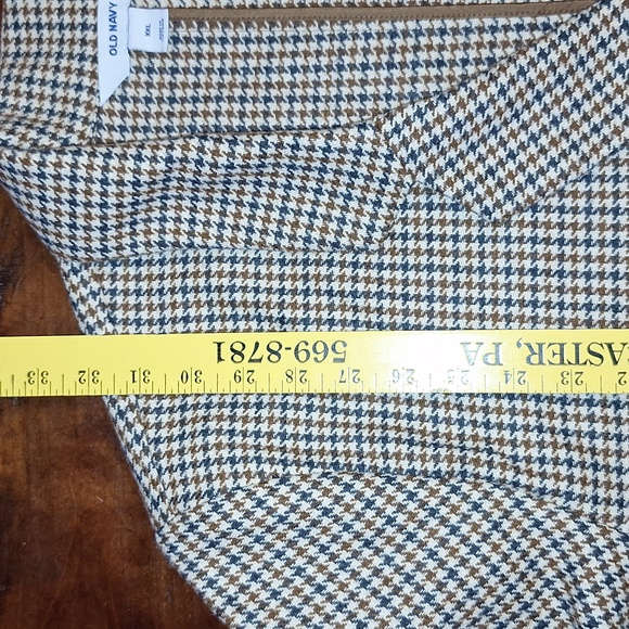 🧐 Houndstooth oversized blazer/jacket by Old Navy. XXL - Picture 8 of 16